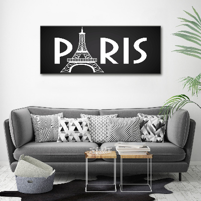 Canvas wall art Paris