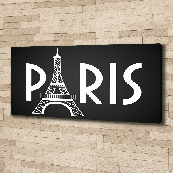 Canvas wall art Paris