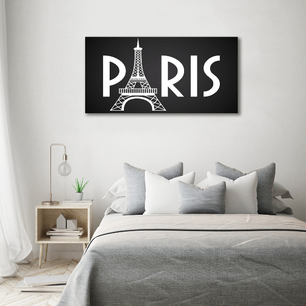 Canvas wall art Paris