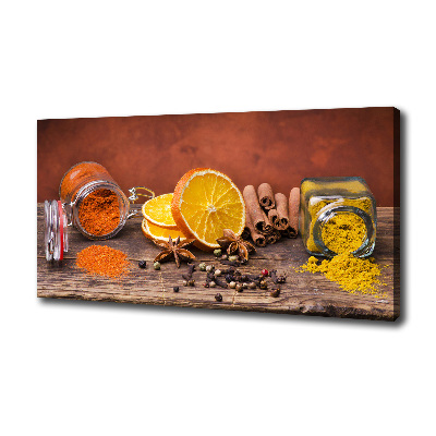 Canvas wall art A mixture of spices