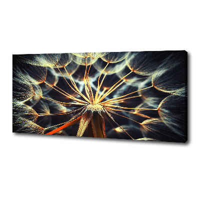 Canvas wall art dandelions