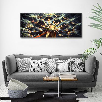 Canvas wall art dandelions