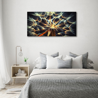 Canvas wall art dandelions