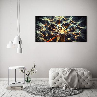 Canvas wall art dandelions