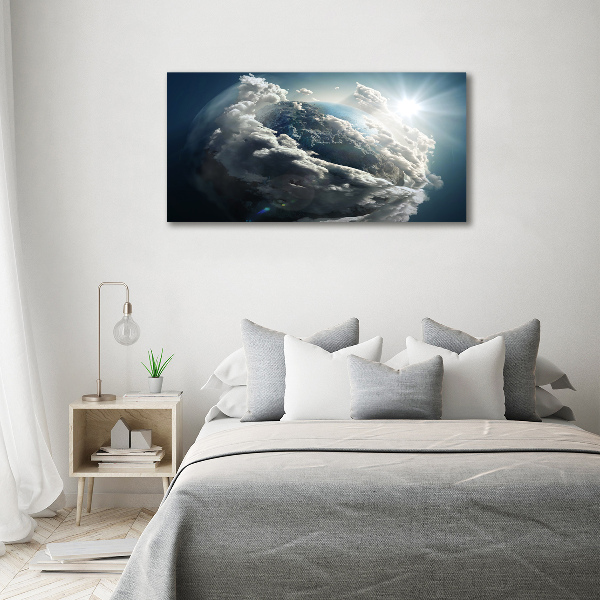 Canvas wall art Planet Earth