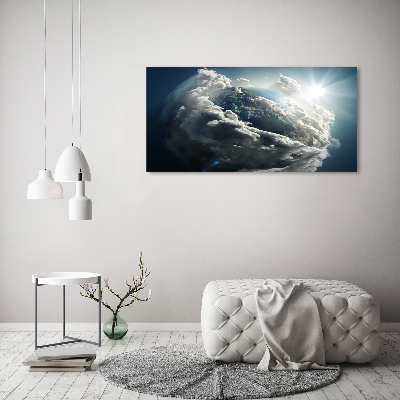 Canvas wall art Planet Earth