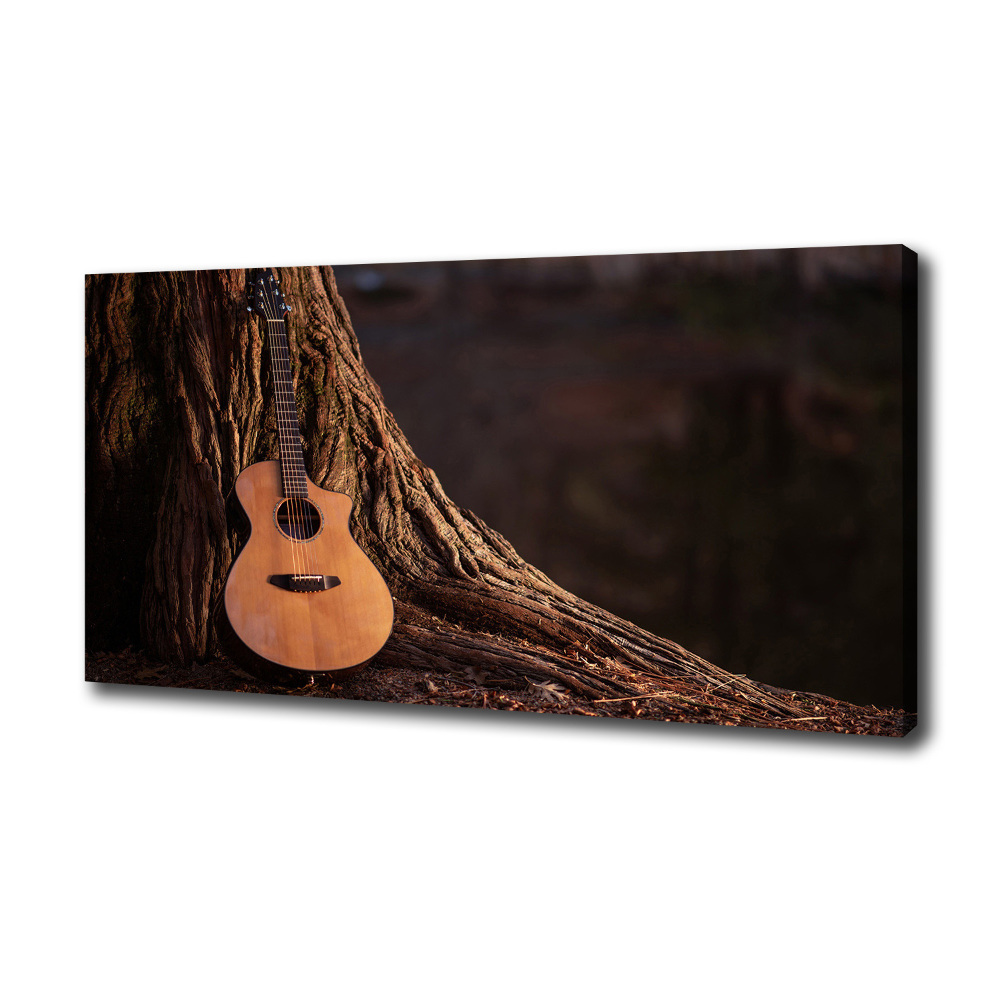 Canvas wall art Acoustic guitar