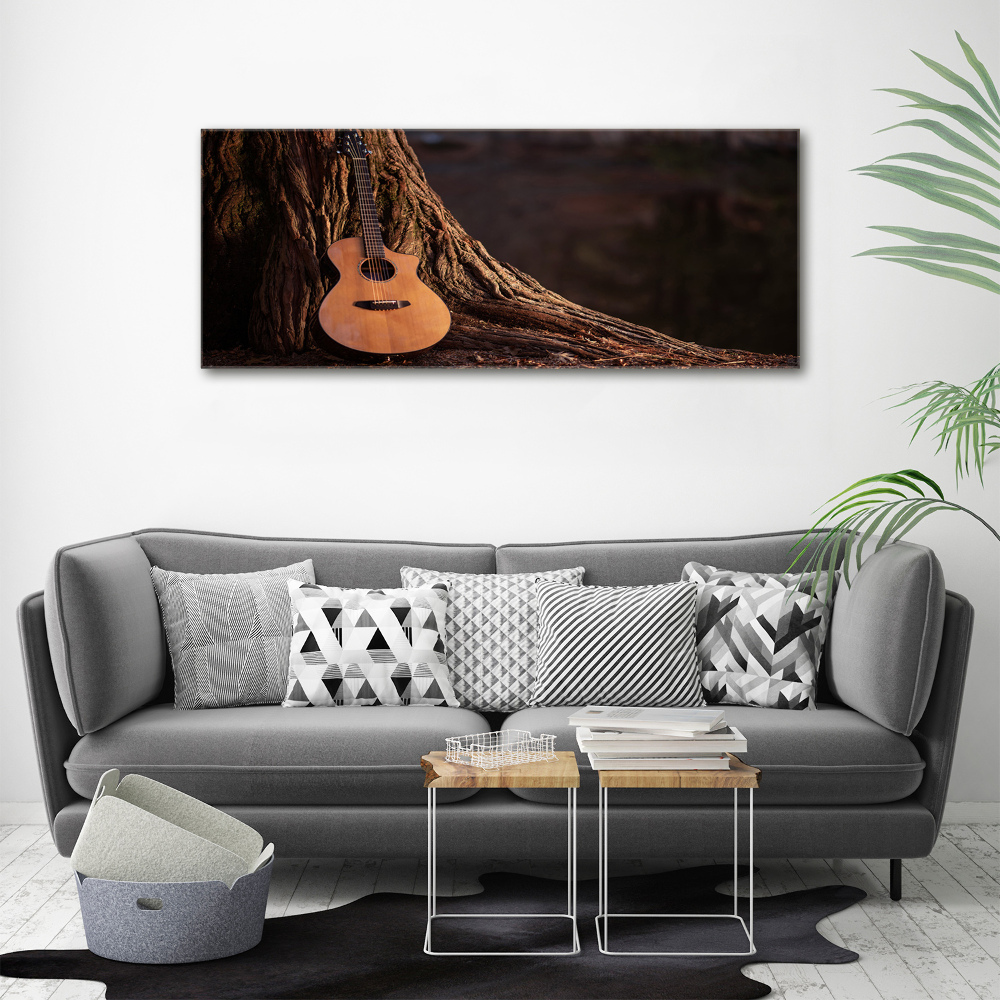 Canvas wall art Acoustic guitar