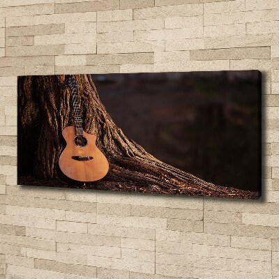 Canvas wall art Acoustic guitar