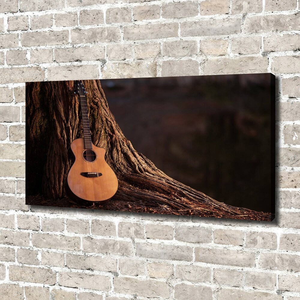 Canvas wall art Acoustic guitar