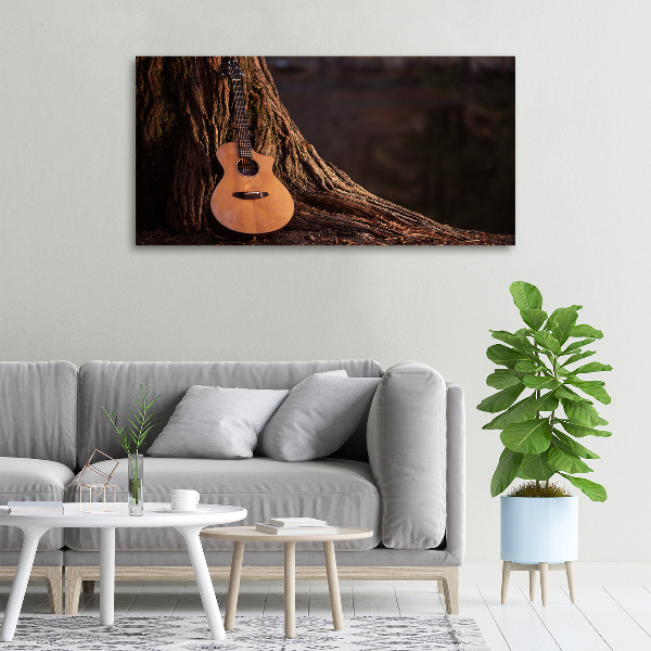 Canvas wall art Acoustic guitar