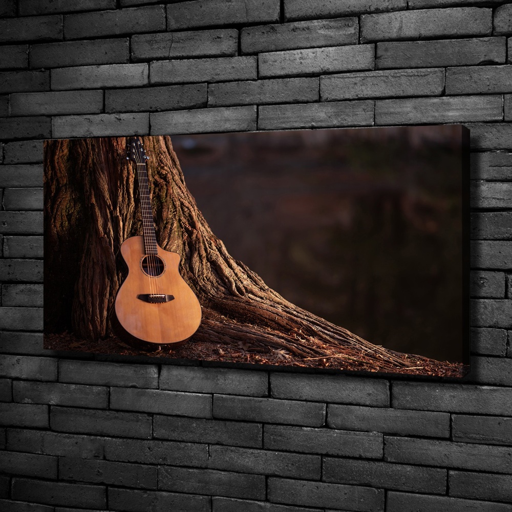 Canvas wall art Acoustic guitar