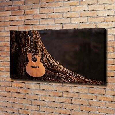 Canvas wall art Acoustic guitar