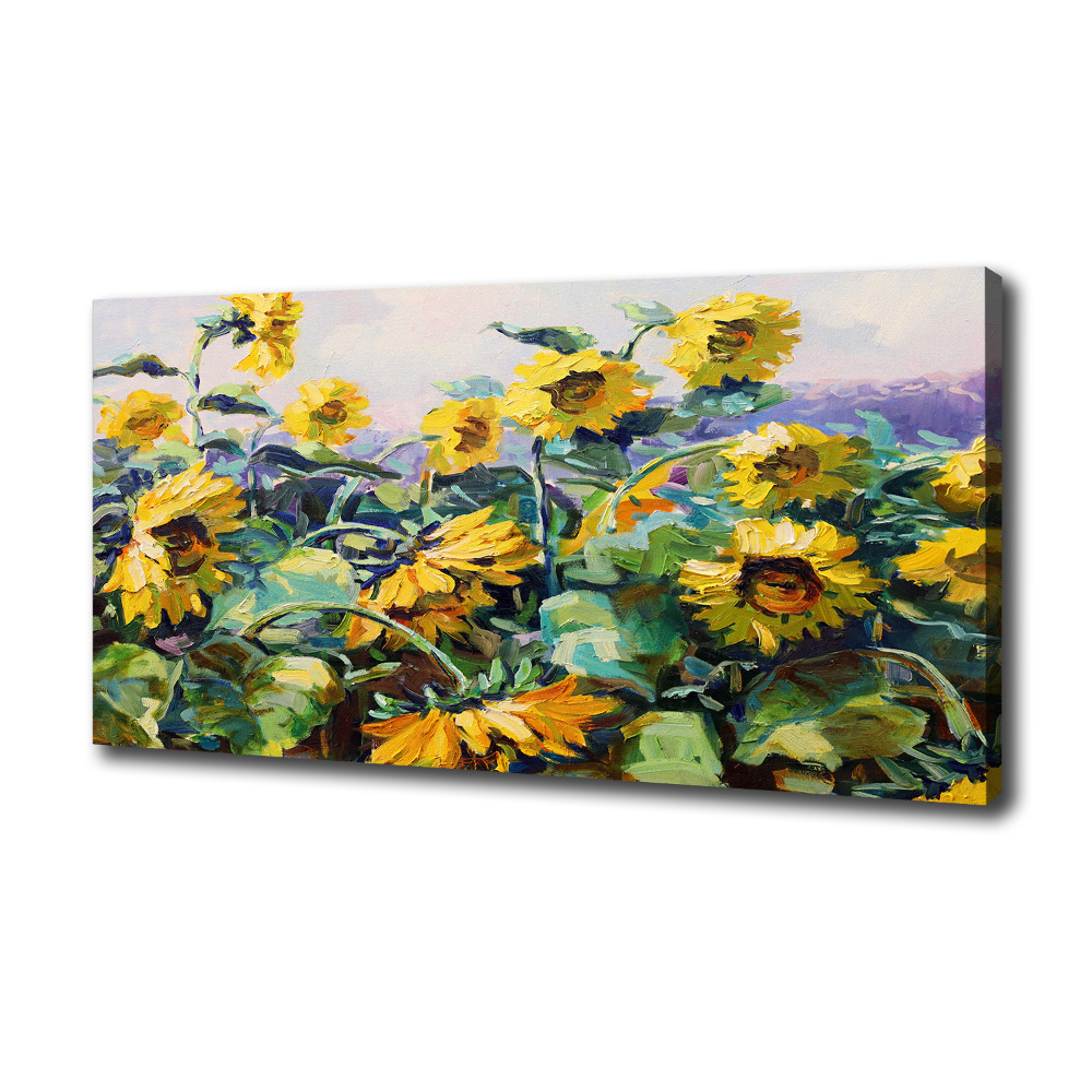 Canvas wall art Sunflowers