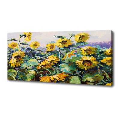 Canvas wall art Sunflowers