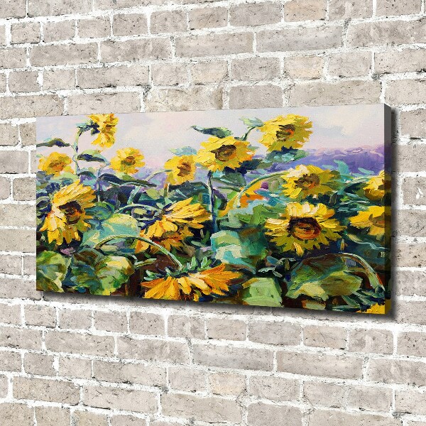 Canvas wall art Sunflowers