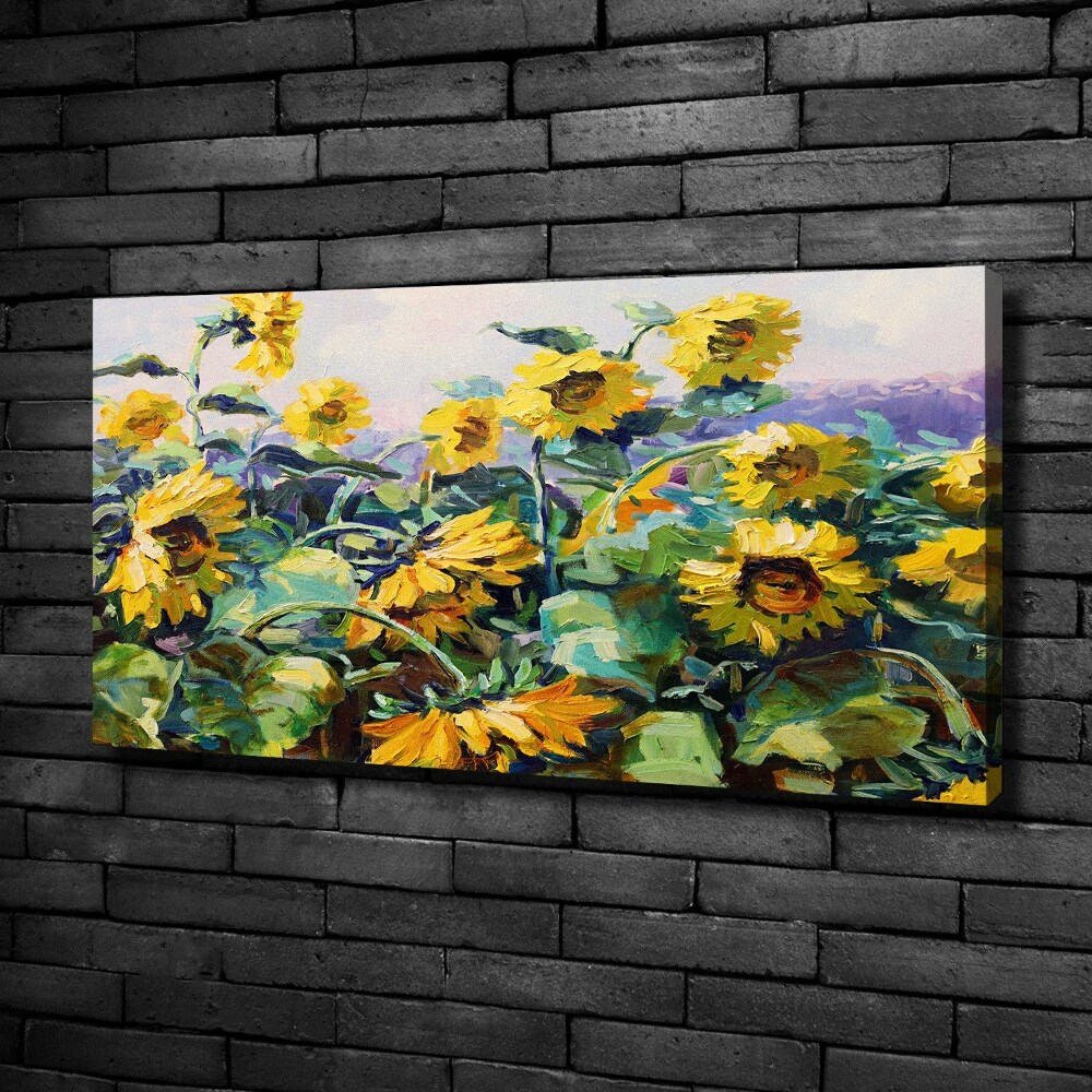 Canvas wall art Sunflowers