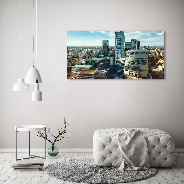 Canvas wall art Warsaw Poland