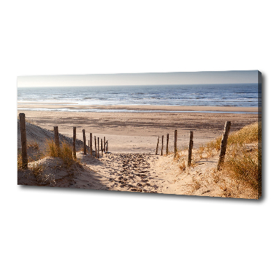 Canvas wall art Coastal dunes