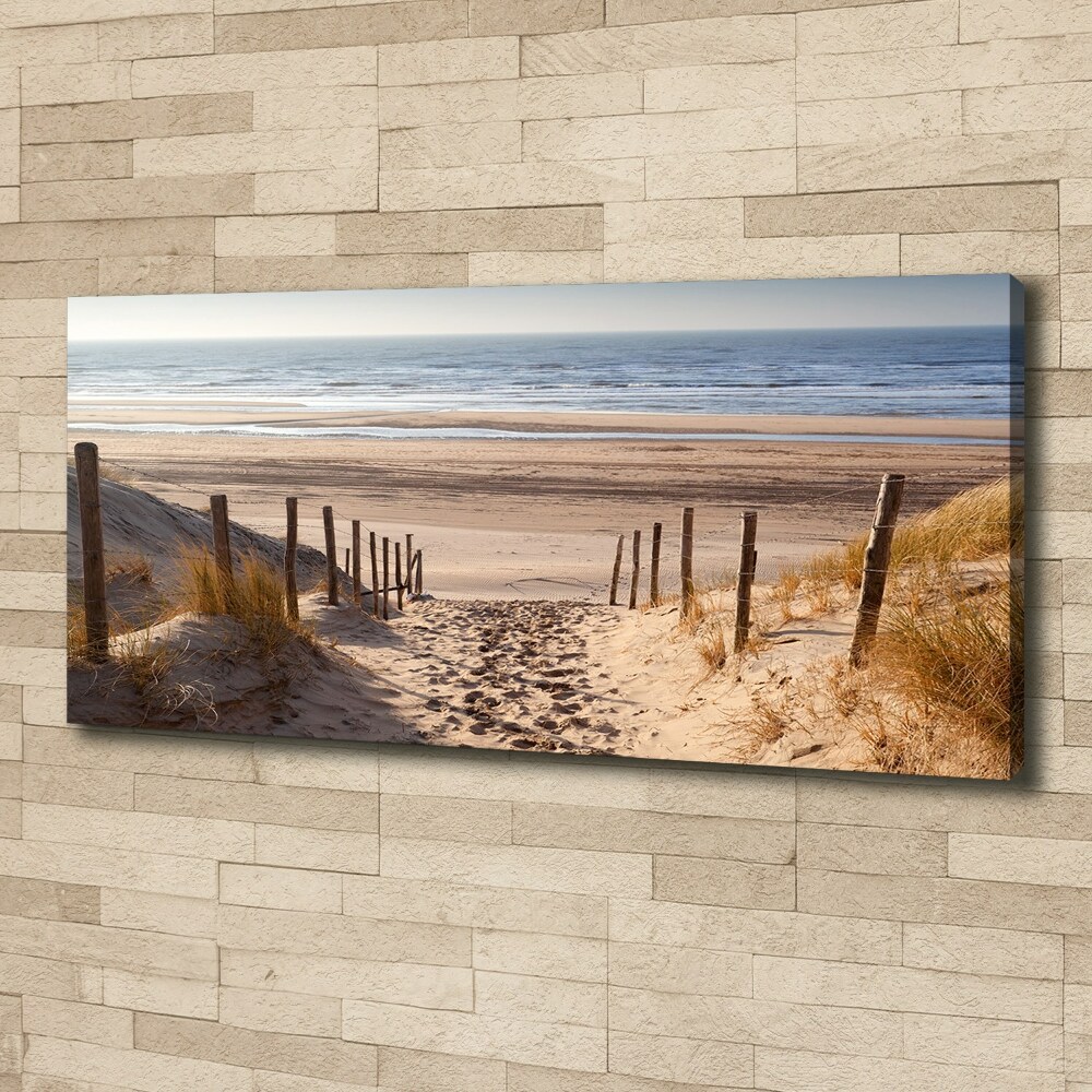 Canvas wall art Coastal dunes