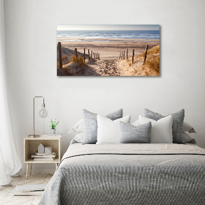 Canvas wall art Coastal dunes