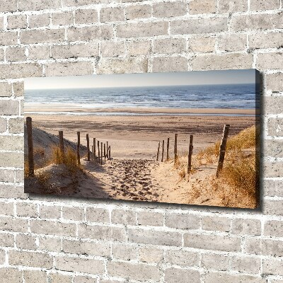 Canvas wall art Coastal dunes