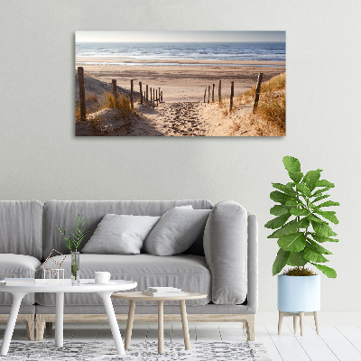 Canvas wall art Coastal dunes