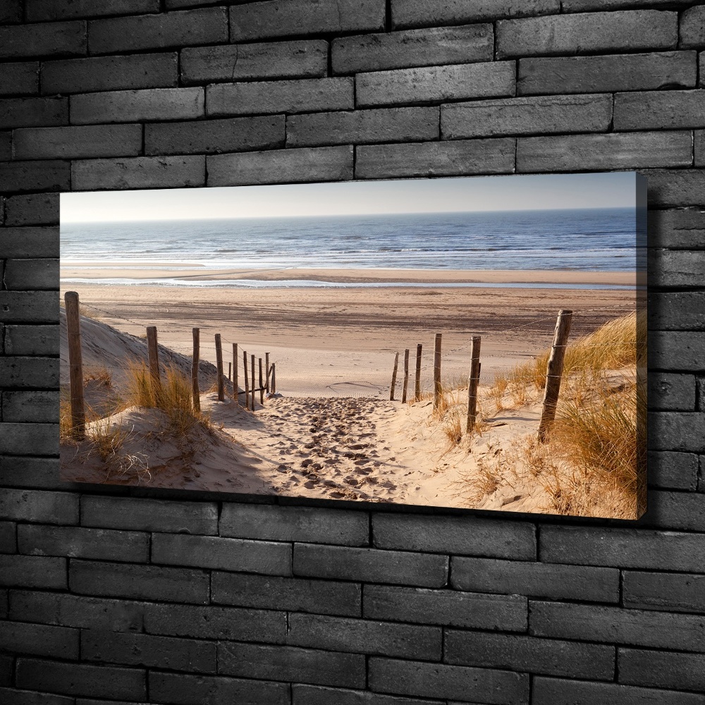 Canvas wall art Coastal dunes