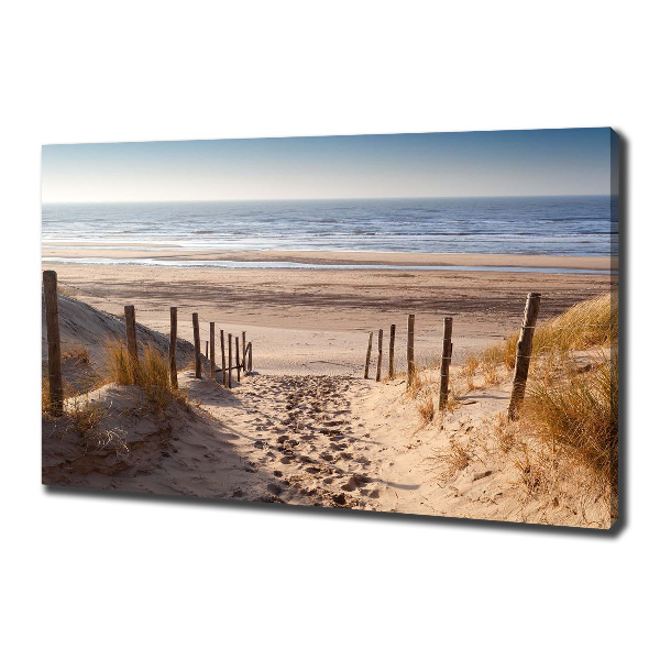 Canvas wall art Coastal dunes