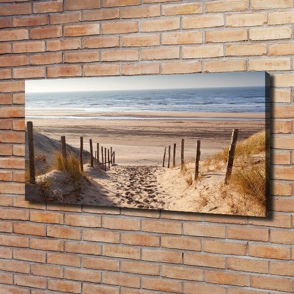 Canvas wall art Coastal dunes