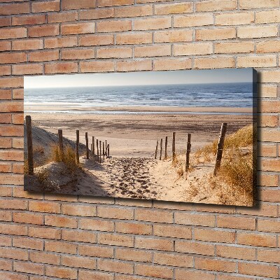 Canvas wall art Coastal dunes