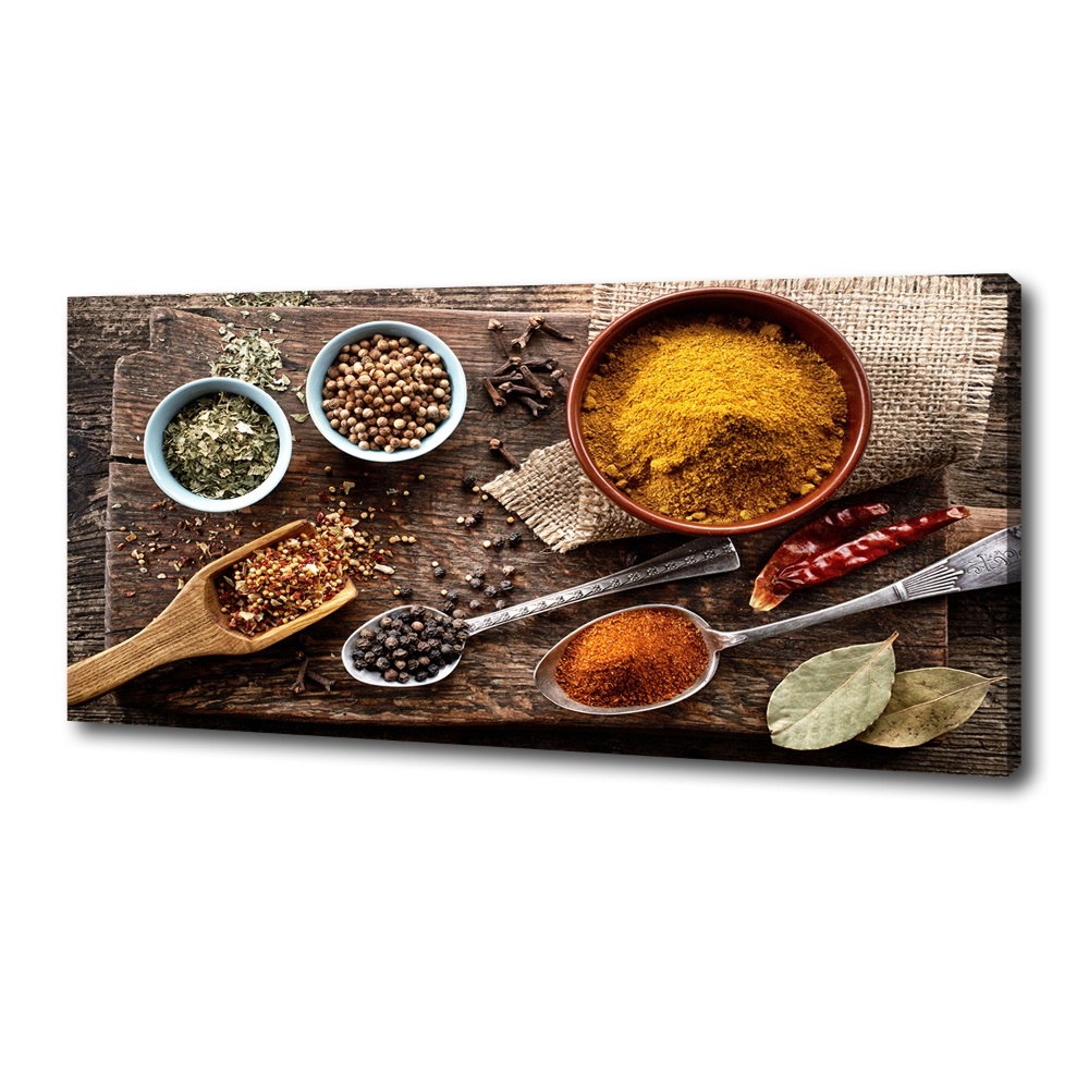 Canvas wall art A mixture of spices