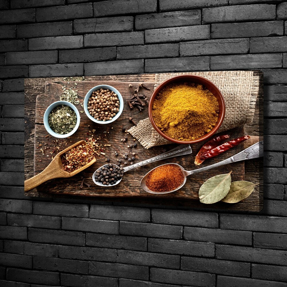 Canvas wall art A mixture of spices