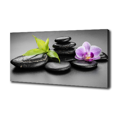 Canvas wall art Zen stones