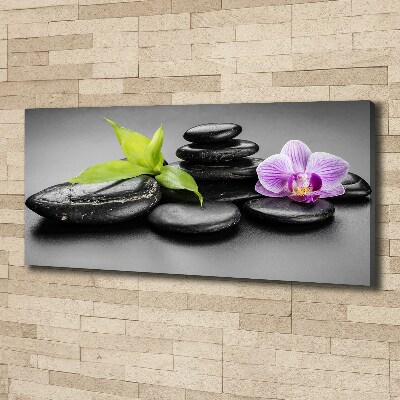 Canvas wall art Zen stones