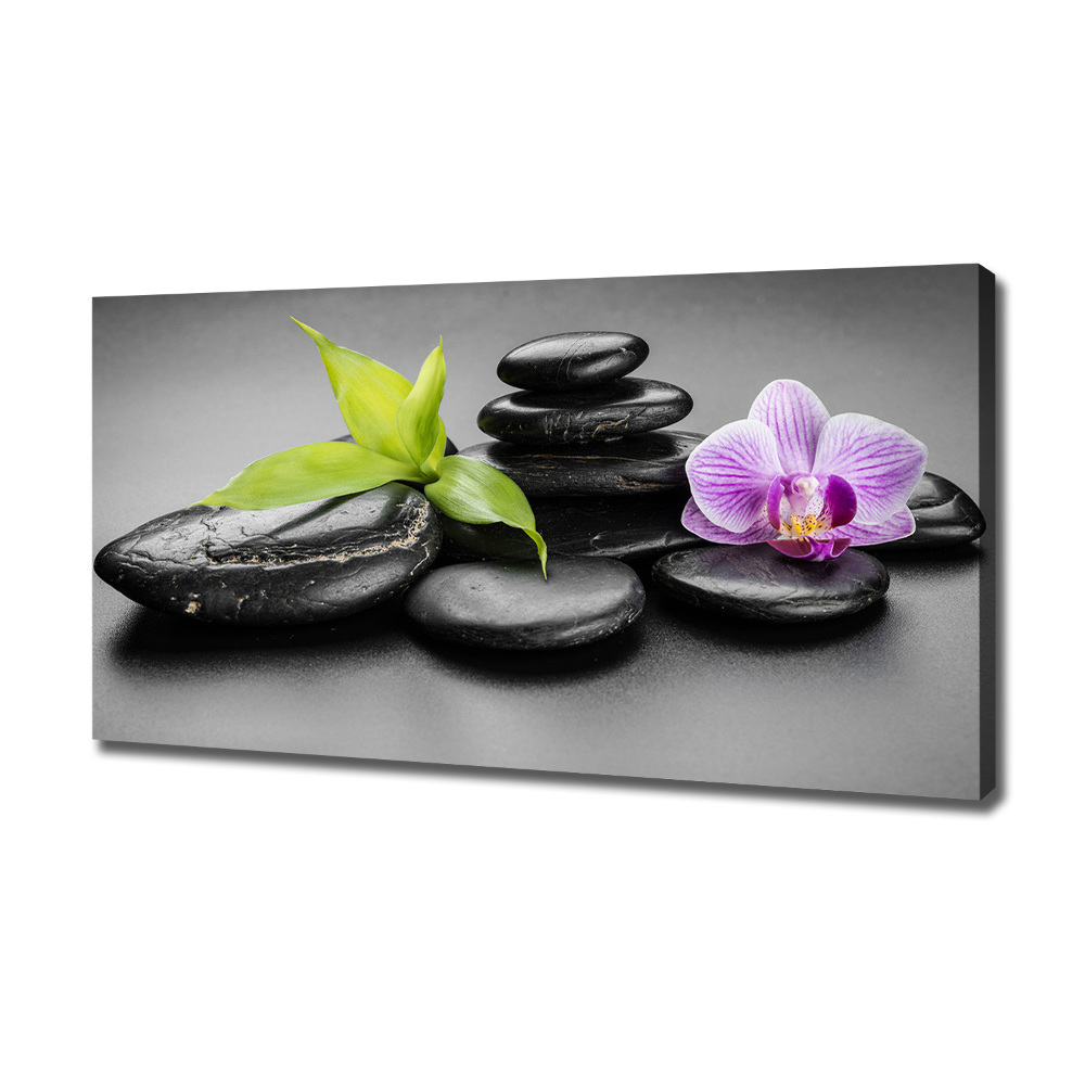 Canvas wall art Zen stones