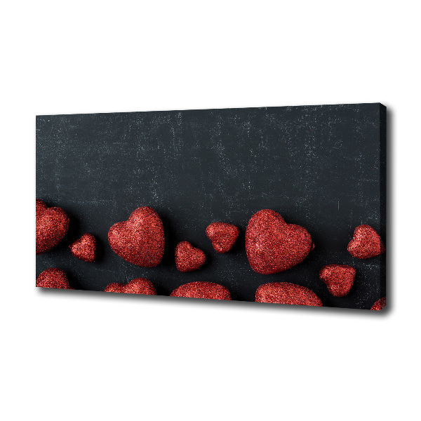 Hearts on the board
