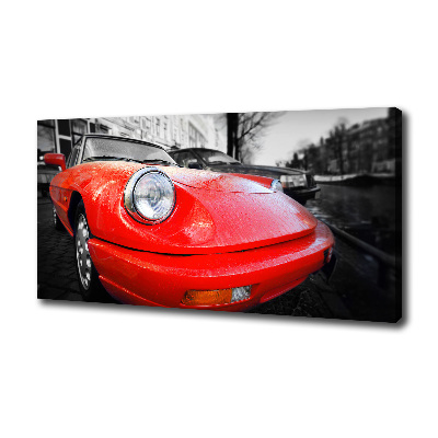 Canvas wall art Classic car