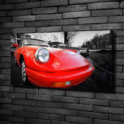 Canvas wall art Classic car