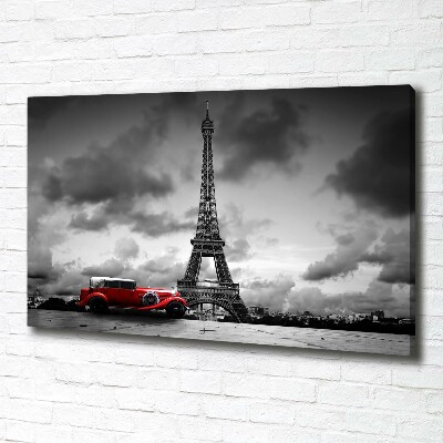 Canvas wall art Eiffel Paris tower