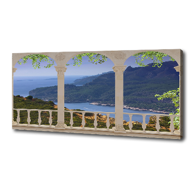 Canvas wall art View of the bay