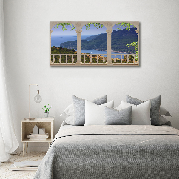 Canvas wall art View of the bay