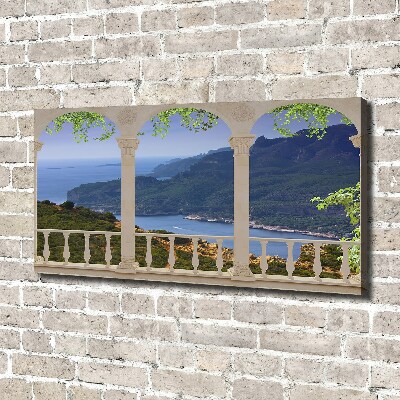 Canvas wall art View of the bay