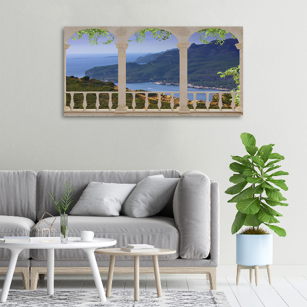 Canvas wall art View of the bay