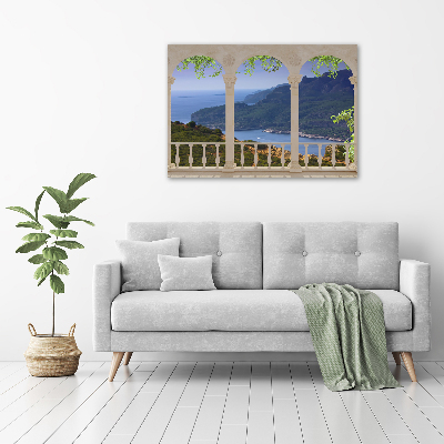 Canvas wall art View of the bay