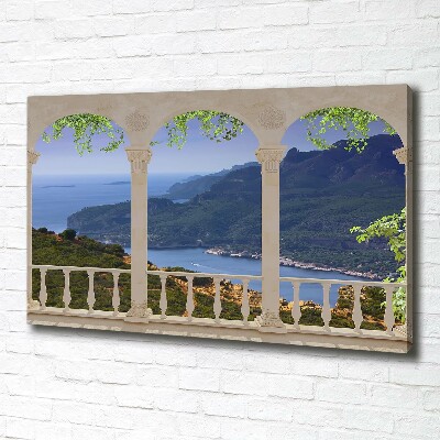 Canvas wall art View of the bay