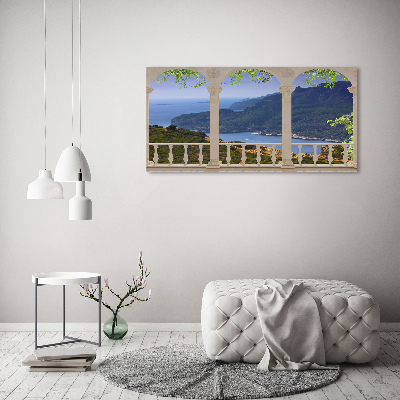 Canvas wall art View of the bay