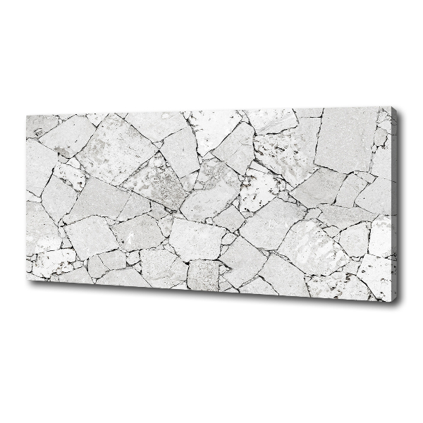 Canvas wall art Stone wall