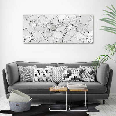 Canvas wall art Stone wall