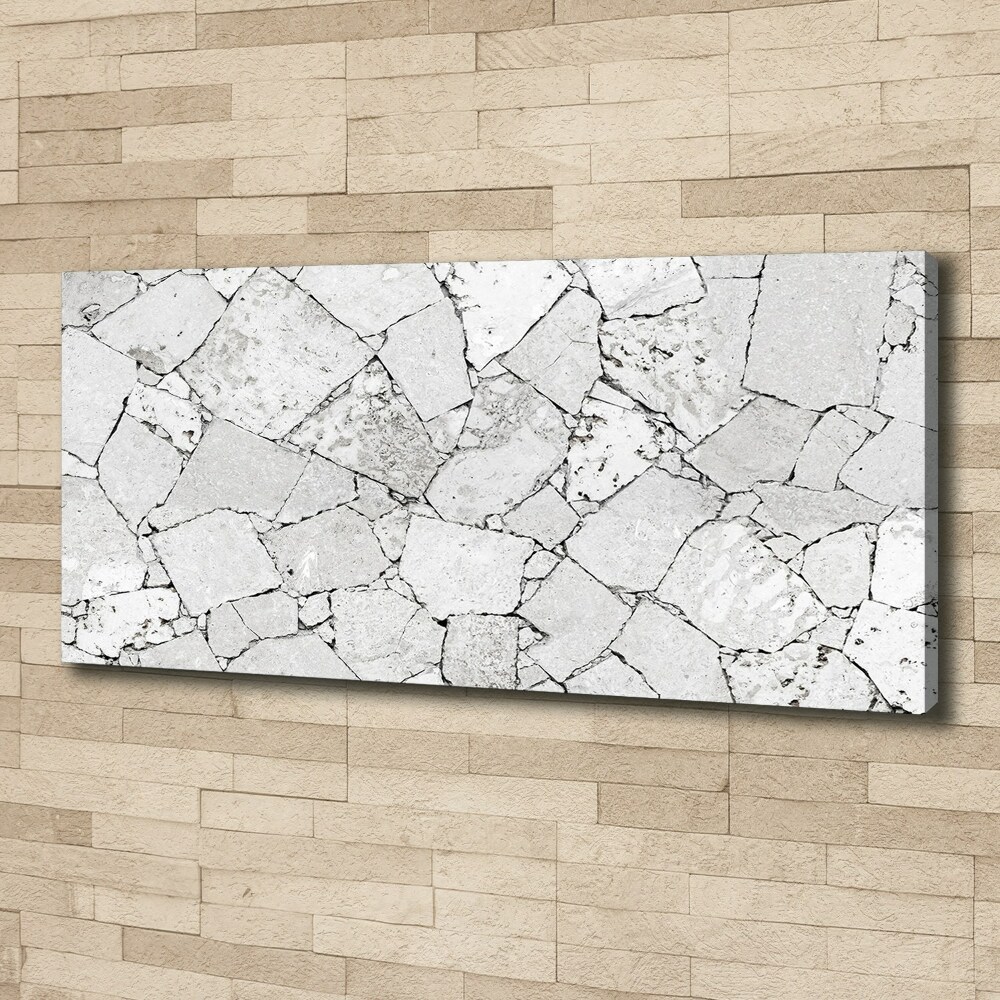 Canvas wall art Stone wall